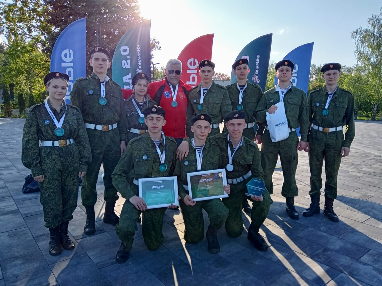 Всероссийская военно-патриотическая игра «Зарница 2.0».