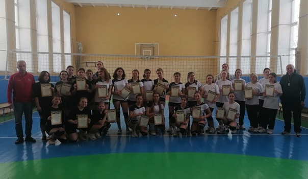 Спартакиада по волейболу среди девушек..