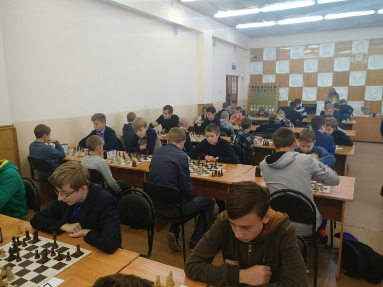 Соревнования по шахматам в рамках областной Спартакиады школьников..
